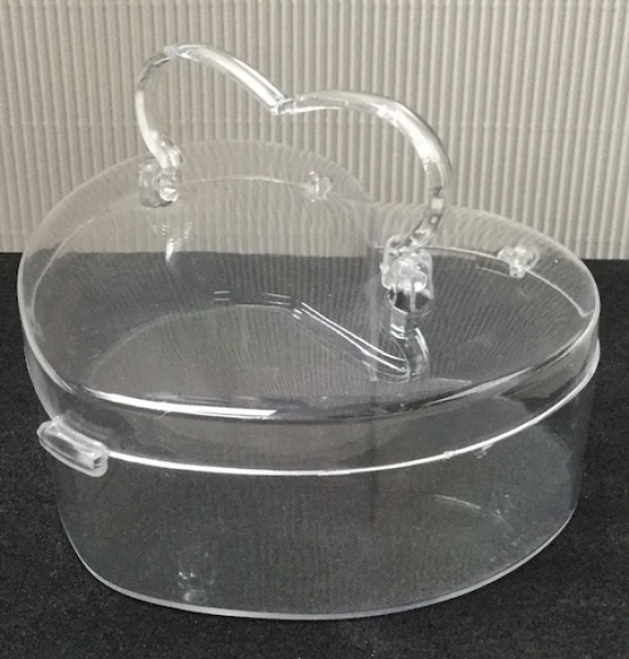 Plexiglasdose Herz